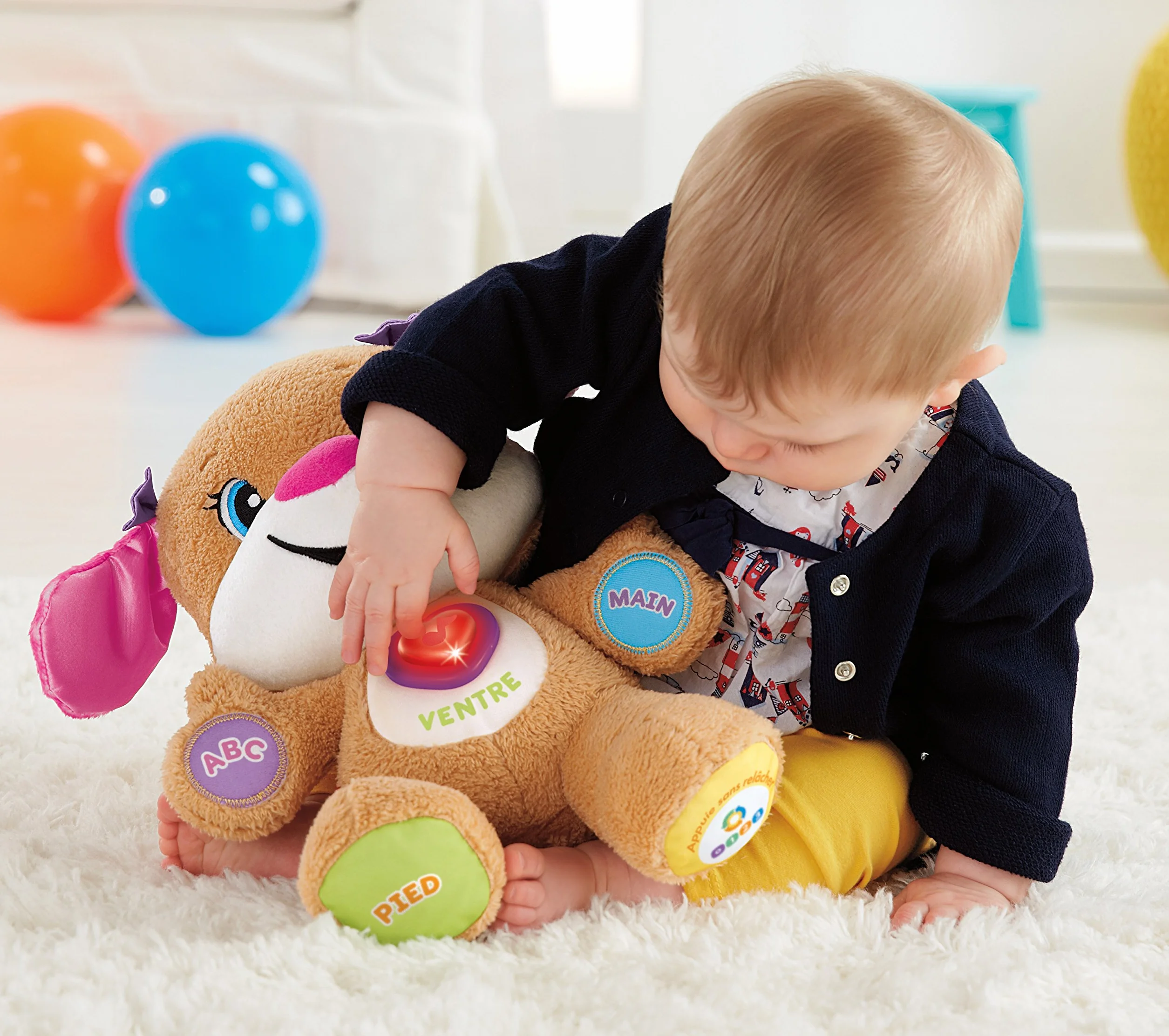 Fisher-Price Puppy Sister Fille Réveils Éducatifs