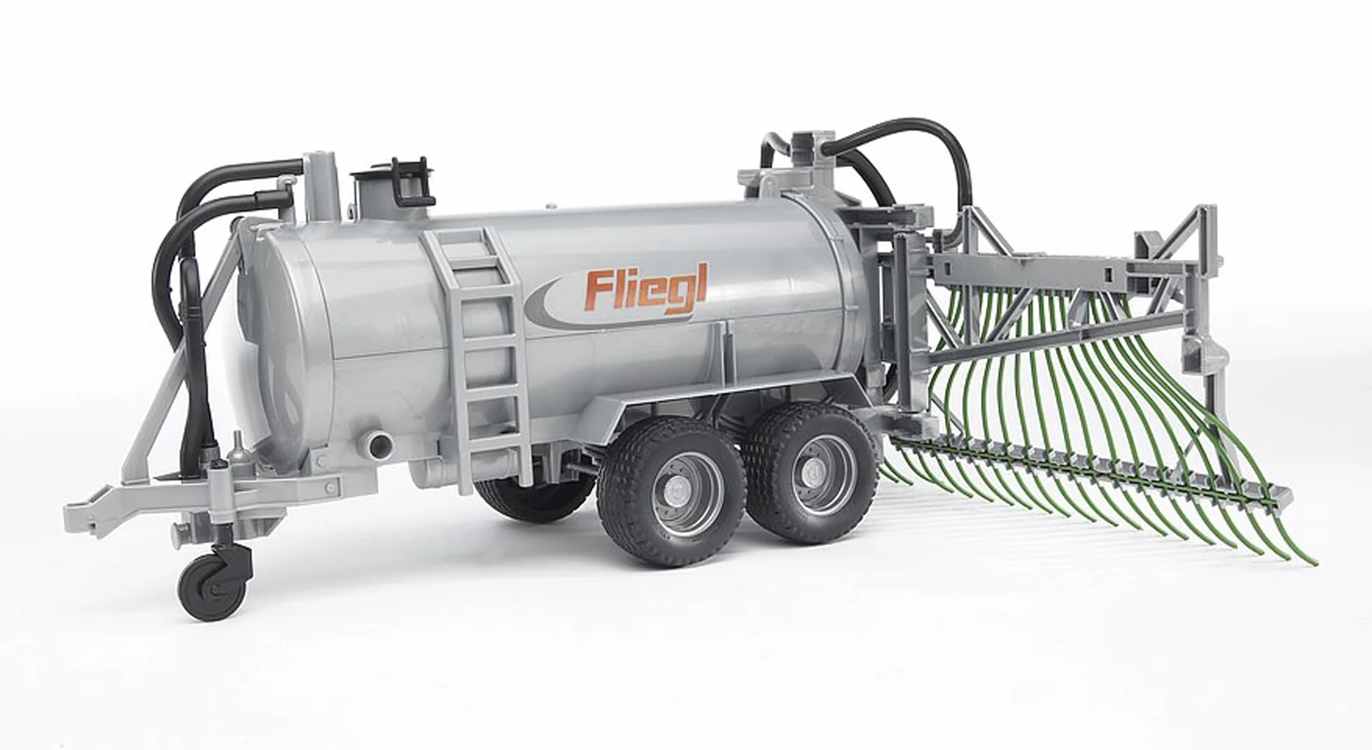 Bruder 02020 Fliegl Tonneau-remorque avec épandeur à tuyaux traînés 1:16 Tonneau à lisier chariot agriculture remorque tracteurs