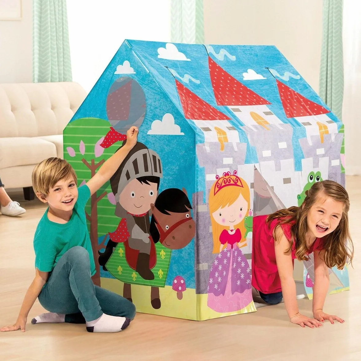 INTEX Maisonnette Jungle en Tissu 95 x 75 x 107 cm