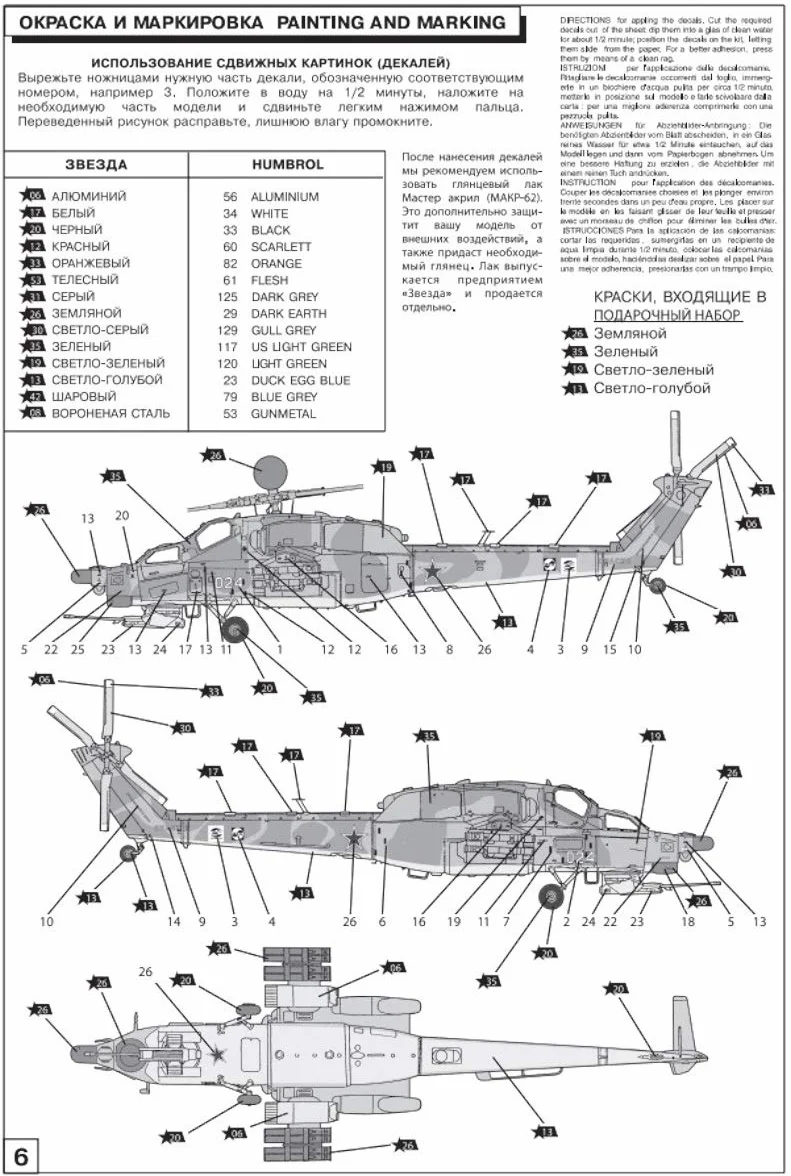 Maquette Mil MI-28N Zvezda 1:72