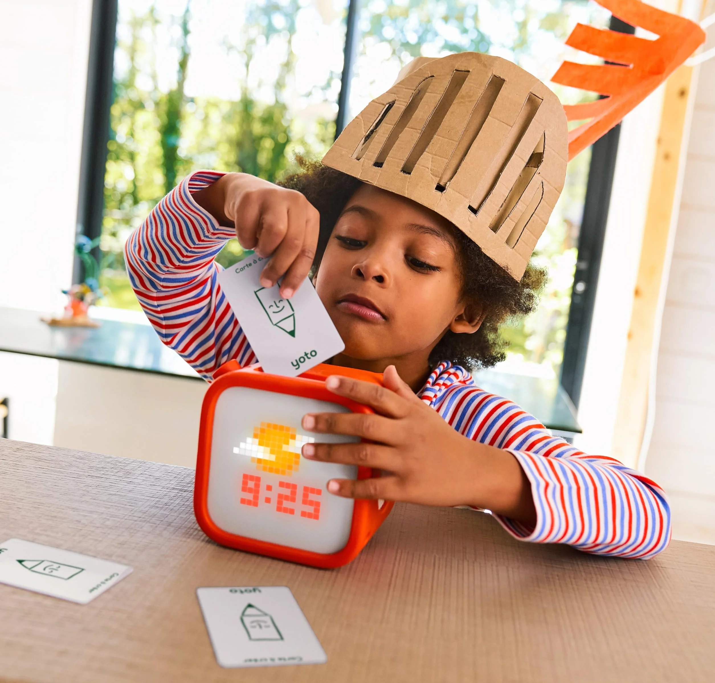 Yoto Pack Les BrainBots : La Terre - 8 Cartes Audio pour Enfant en français, Premiers documentaires 5-10 Ans
