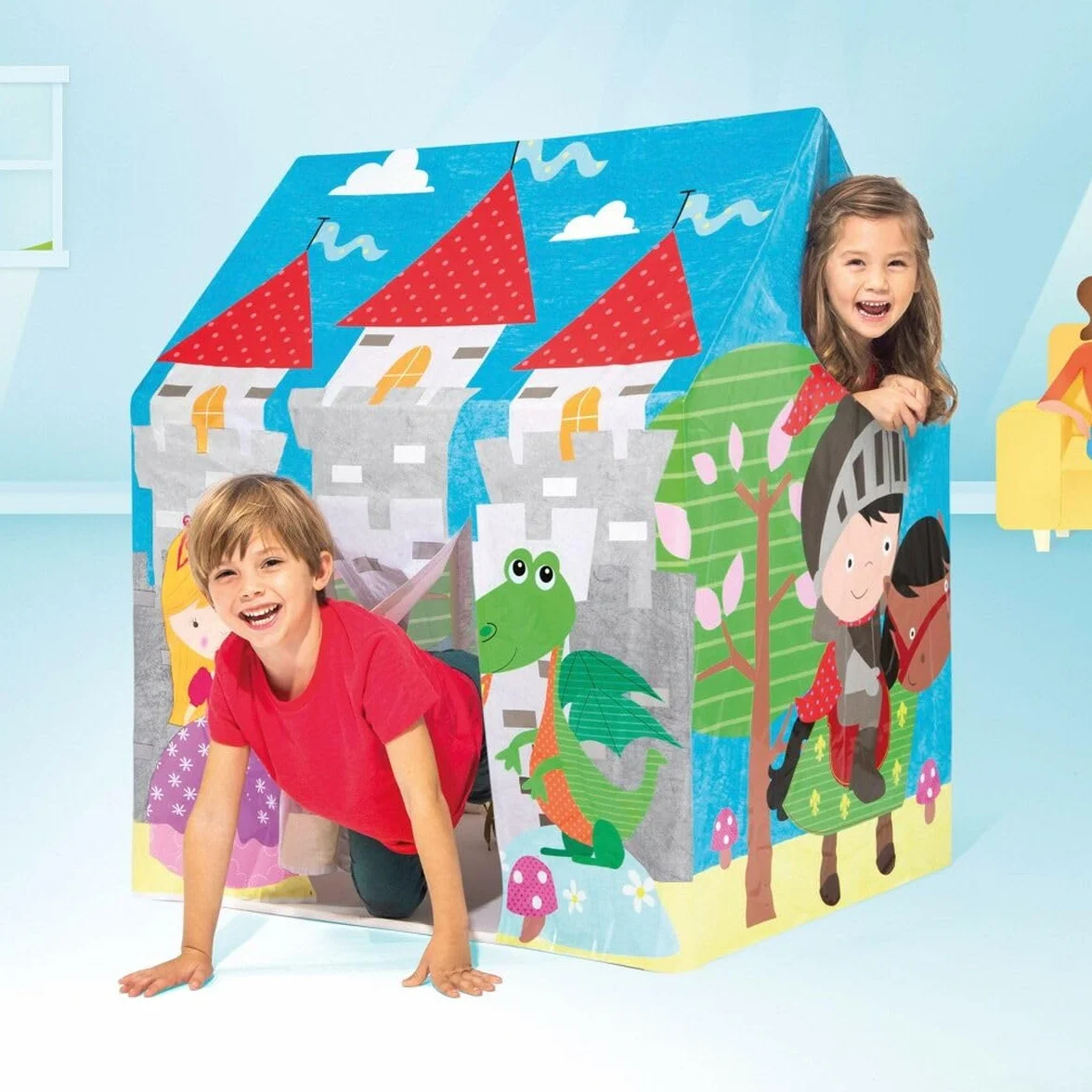 INTEX Maisonnette Jungle en Tissu 95 x 75 x 107 cm