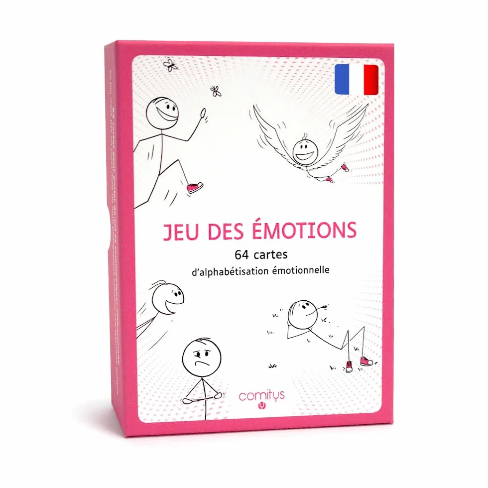 Jeu des Émotions Cartes Pédagogiques Psychologie Orthophonie