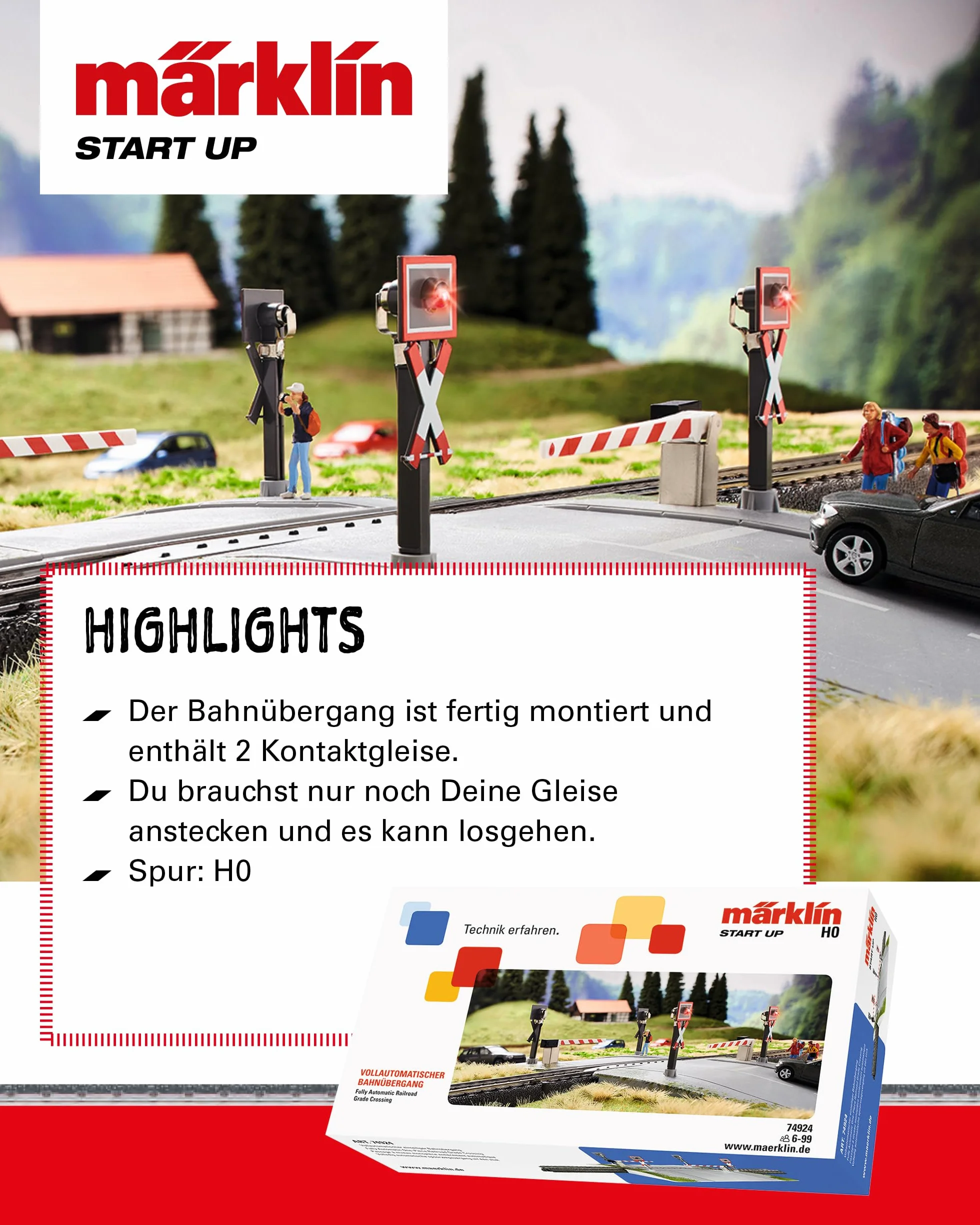 Märklin Start up 74924 – Raccordement Automatique Complet