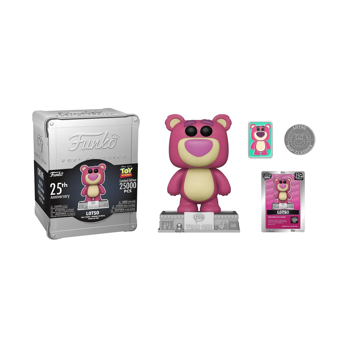 Funko 68883 Pop ! Classics: Toy Story - Lotso (25 me anniversaire de la convention Wondrous Edition) #13C
