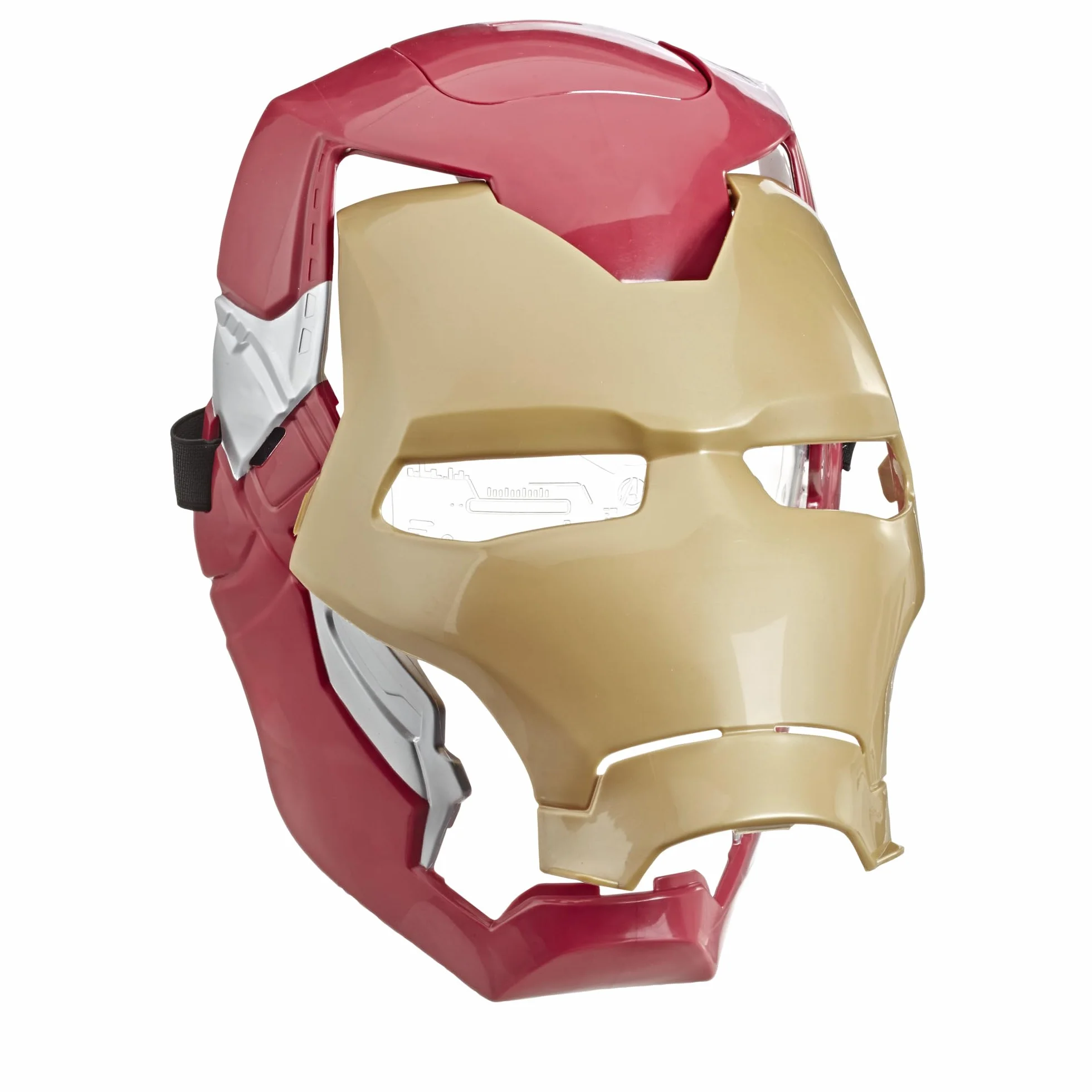 Masque électronique Iron Man visière mobile effets lumineux Star Wars Marvel Avengers déguisement héros