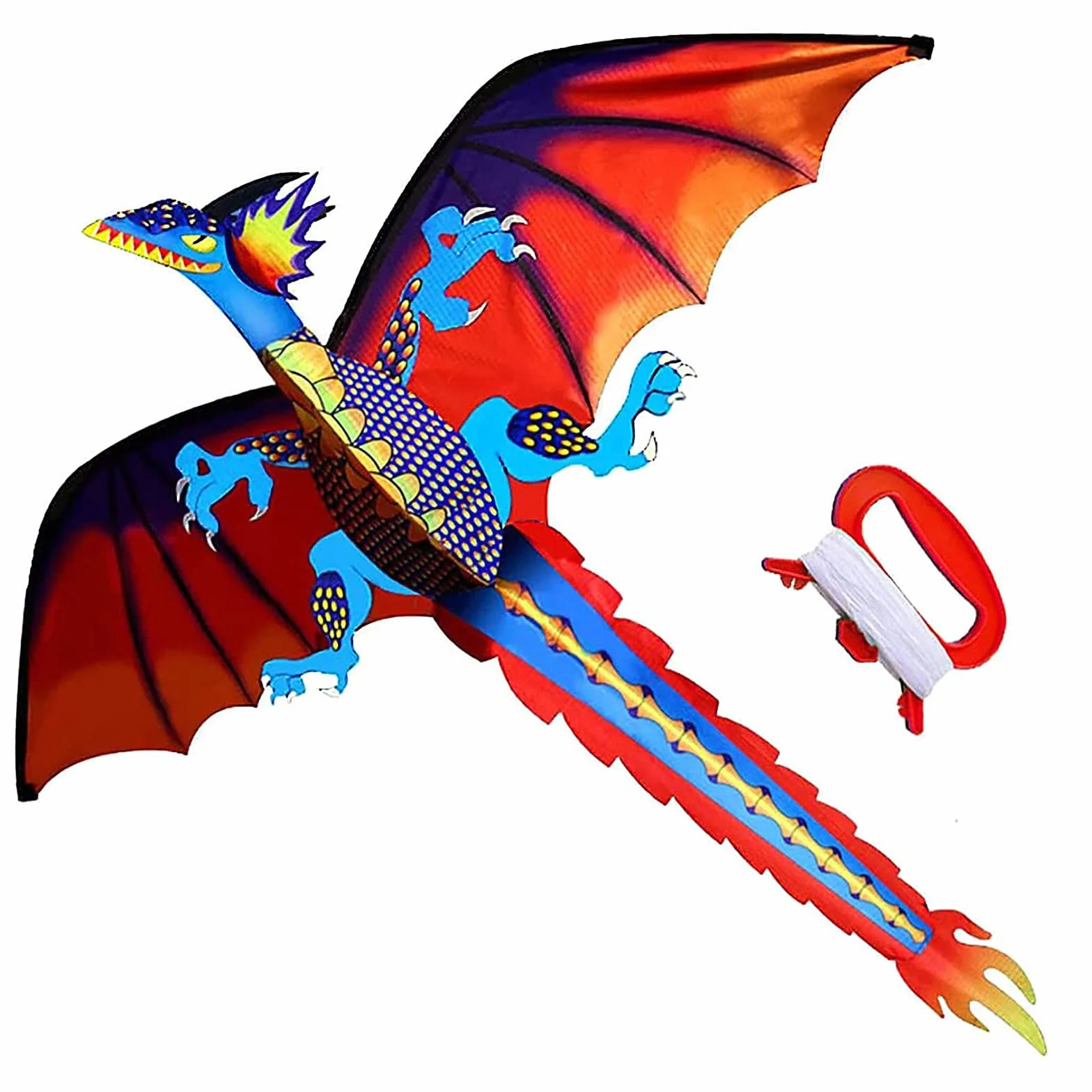Cerf-Volant Dragon pour Enfants et Adultes, Facile à Voler, Tissus Exquis, Jeux de Plein Air