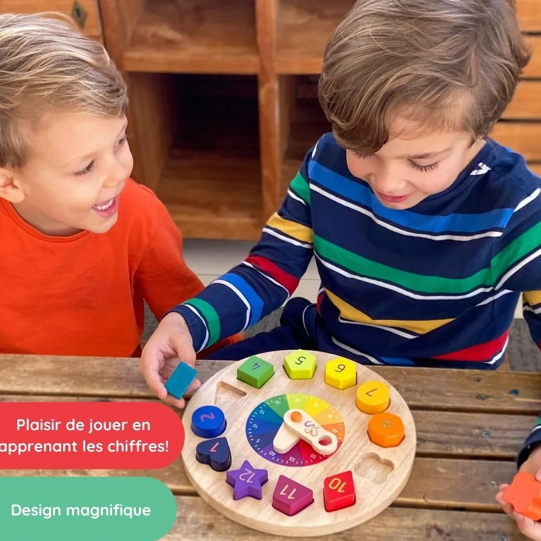 Montre d'apprentissage de Bois