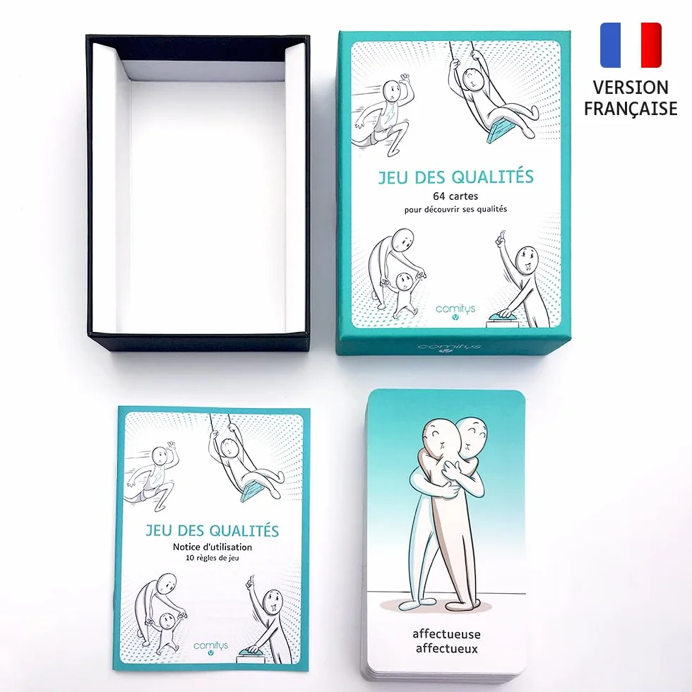 Comitys Jeu des Qualités Outil Pédagogique Estime de Soi Psychologie