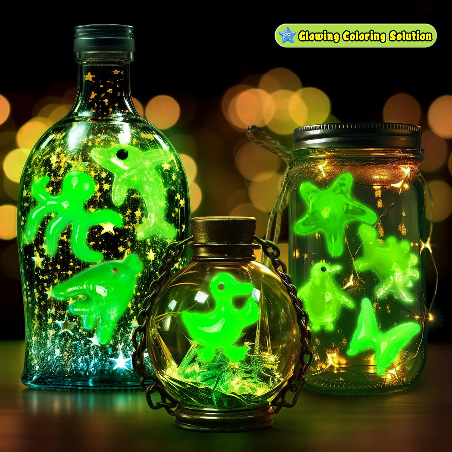 Magic Water Elf DIY Aqua Fairy Activites Manuelles 20 Bouteilles pour Enfants