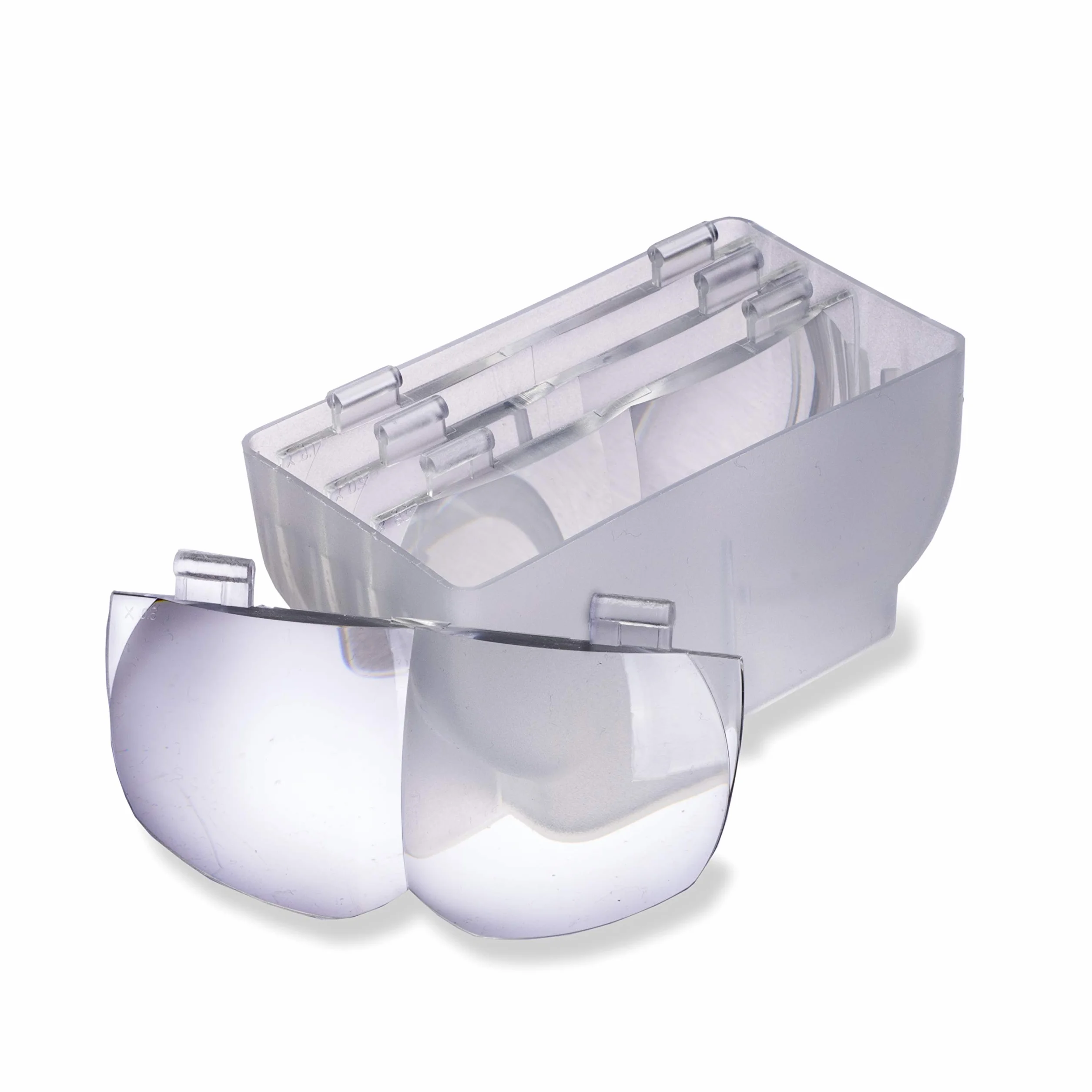 Carson MagniVisor Jeu de lentilles de Remplacement 1,5X 2X 2,5X 3X Lampe LED Amovible Mains Libres CP-60RPL