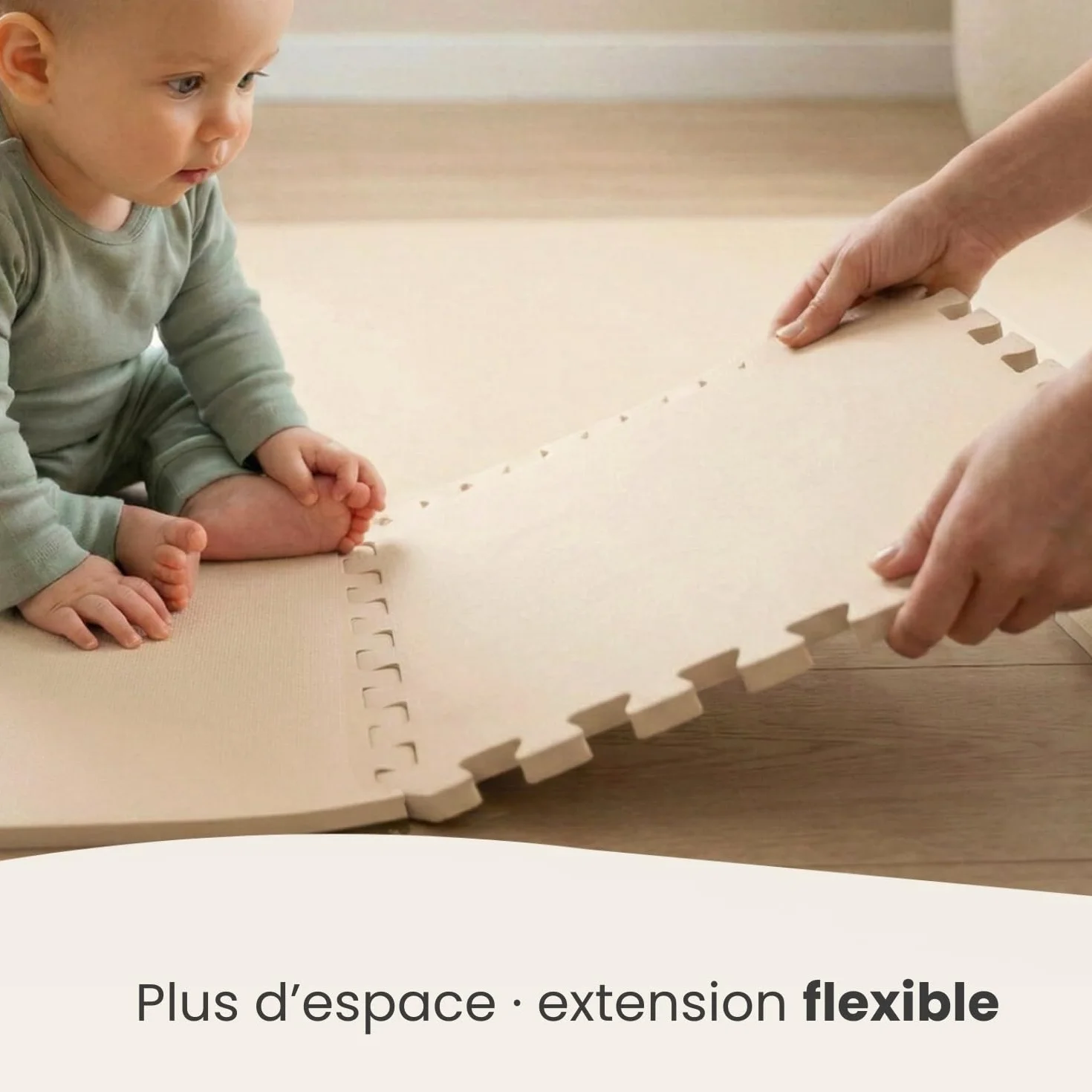 LittleTom 9 Pièces Tapis Puzzle Enfant 30x30 cm Dalles Mousse EVA avec Bordures Antidérapants