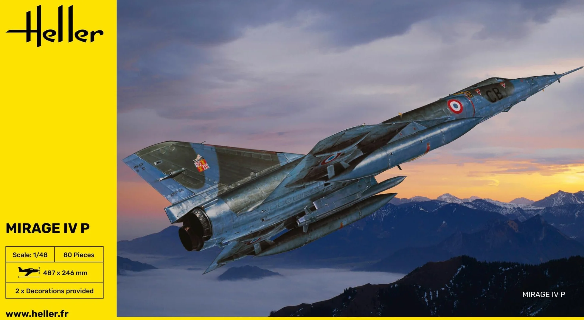 Heller Mirage IV P Construction Et Maquettes Échelle 1/48