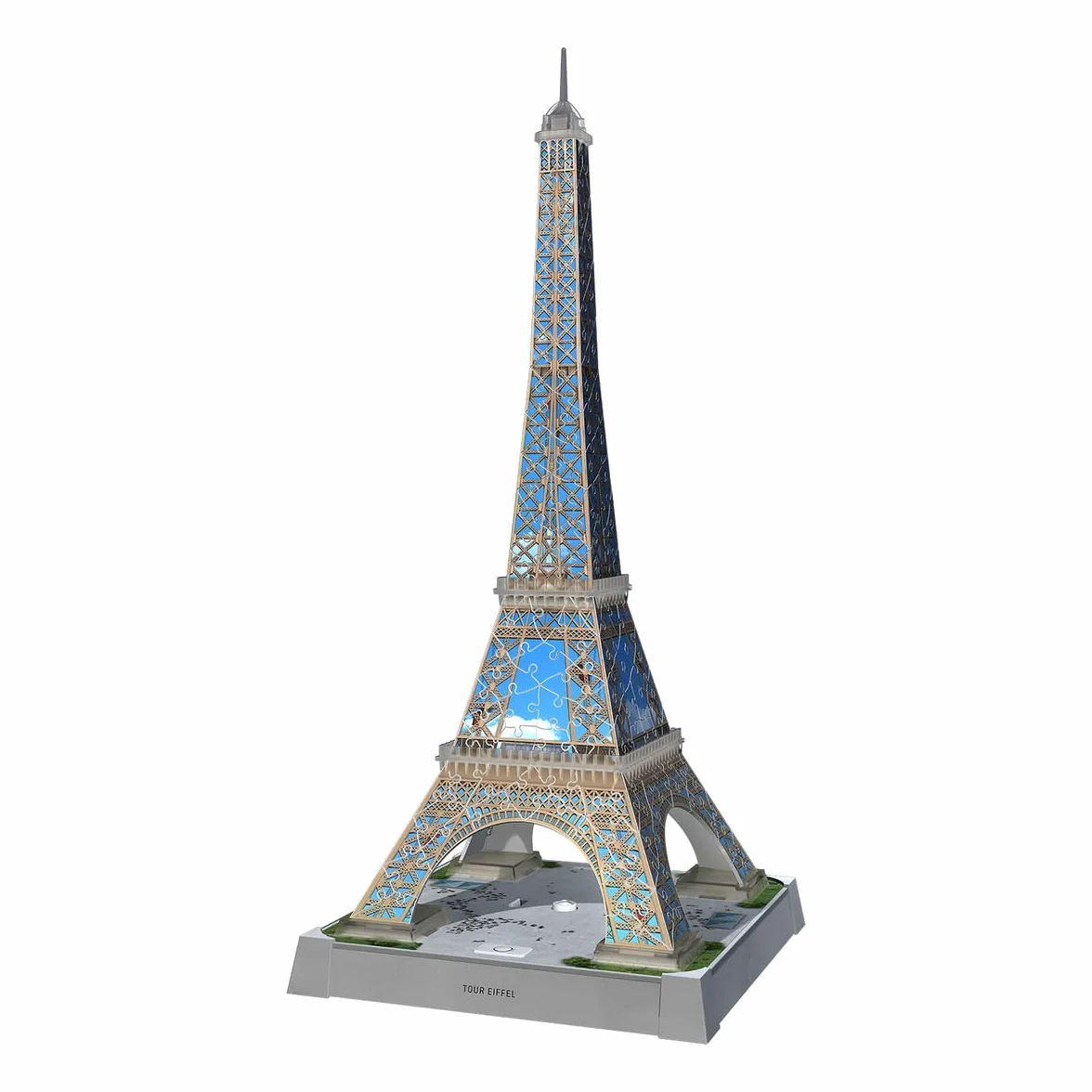 Ravensburger Puzzle 3D Tour Eiffel Illuminée 216 Pièces Brille dans le Noir
