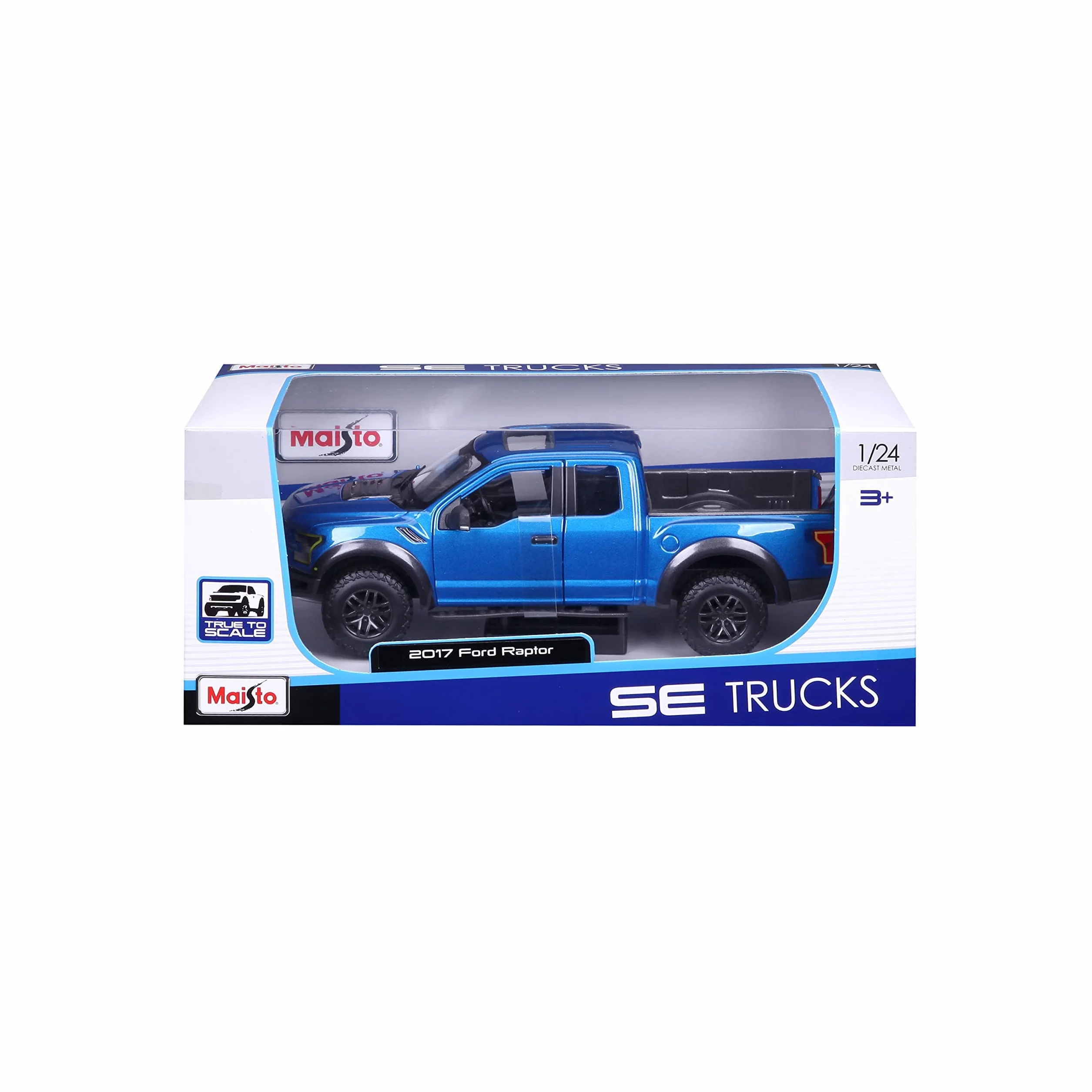 Bburago Maisto Ford Raptor F150 1/24 Bleu