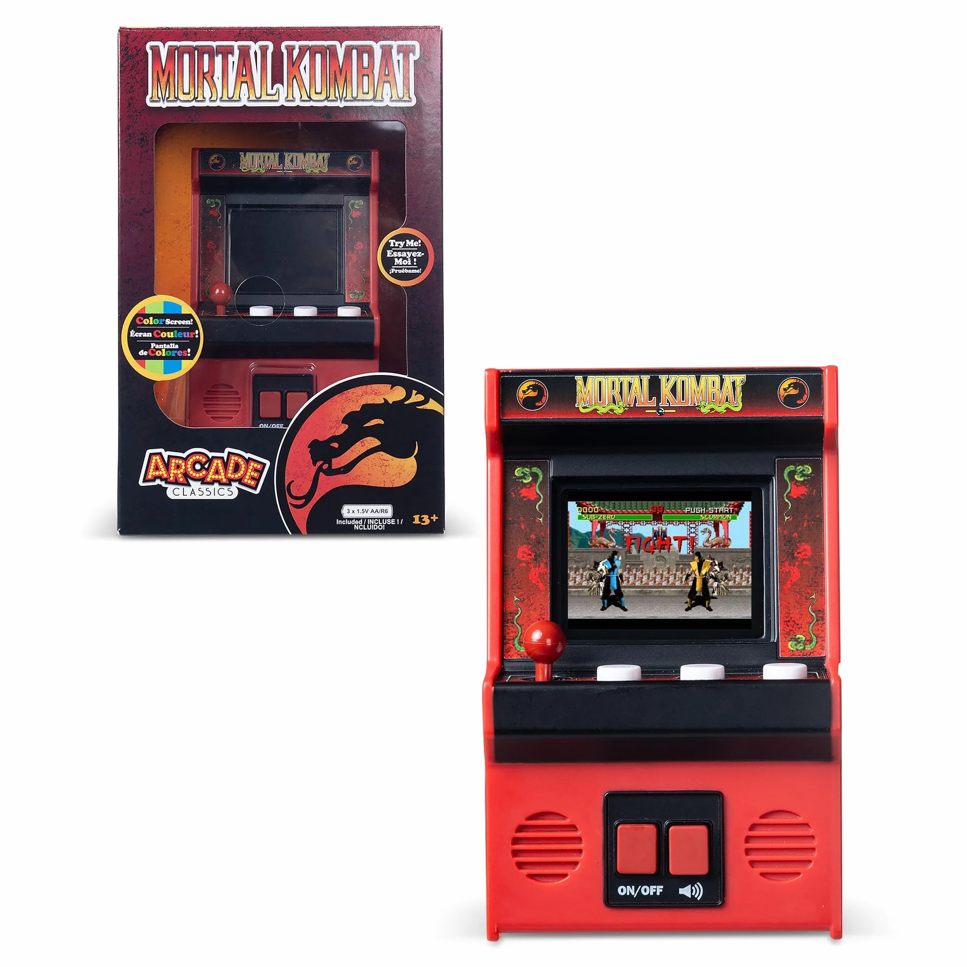 Basic Fun Mini Classic Mortal Kombat Handheld