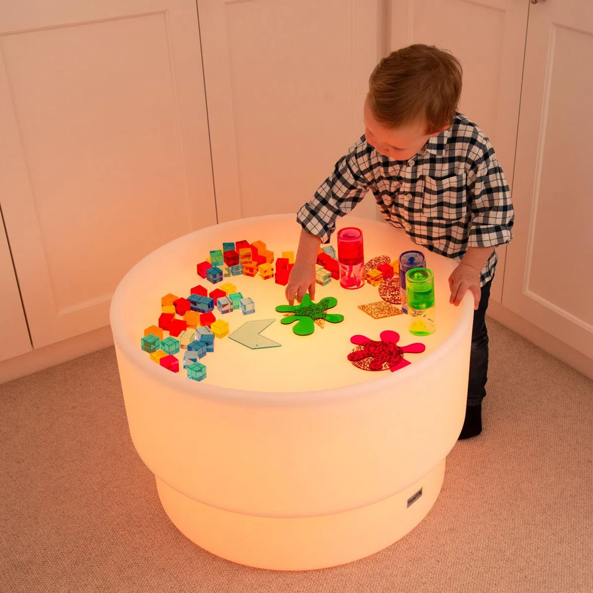 TickiT 75563 Sensory Mood Discovery Table-Colour Changing,White
