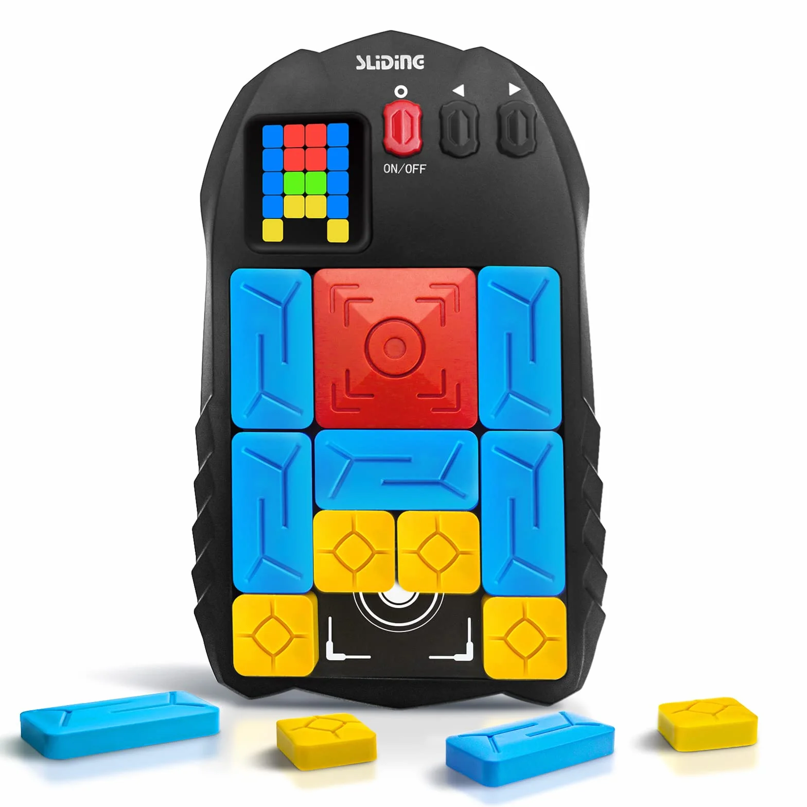 Super Slide Puzzles Casse-tête électronique de Poche 500+ Niveaux Jeu de Réflexion
