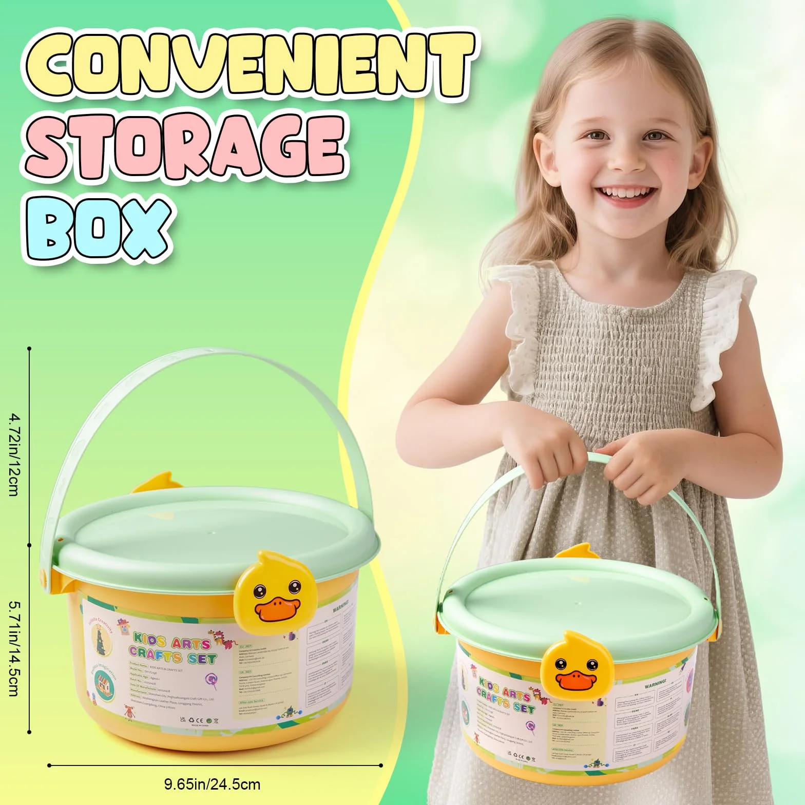 Sundaymot 5000 Kit Bricolage Enfants DIY Activité Manuelle avec Yeux Oscillants Pompons Paillettes Tissu Feutre Plumes 3+ ans