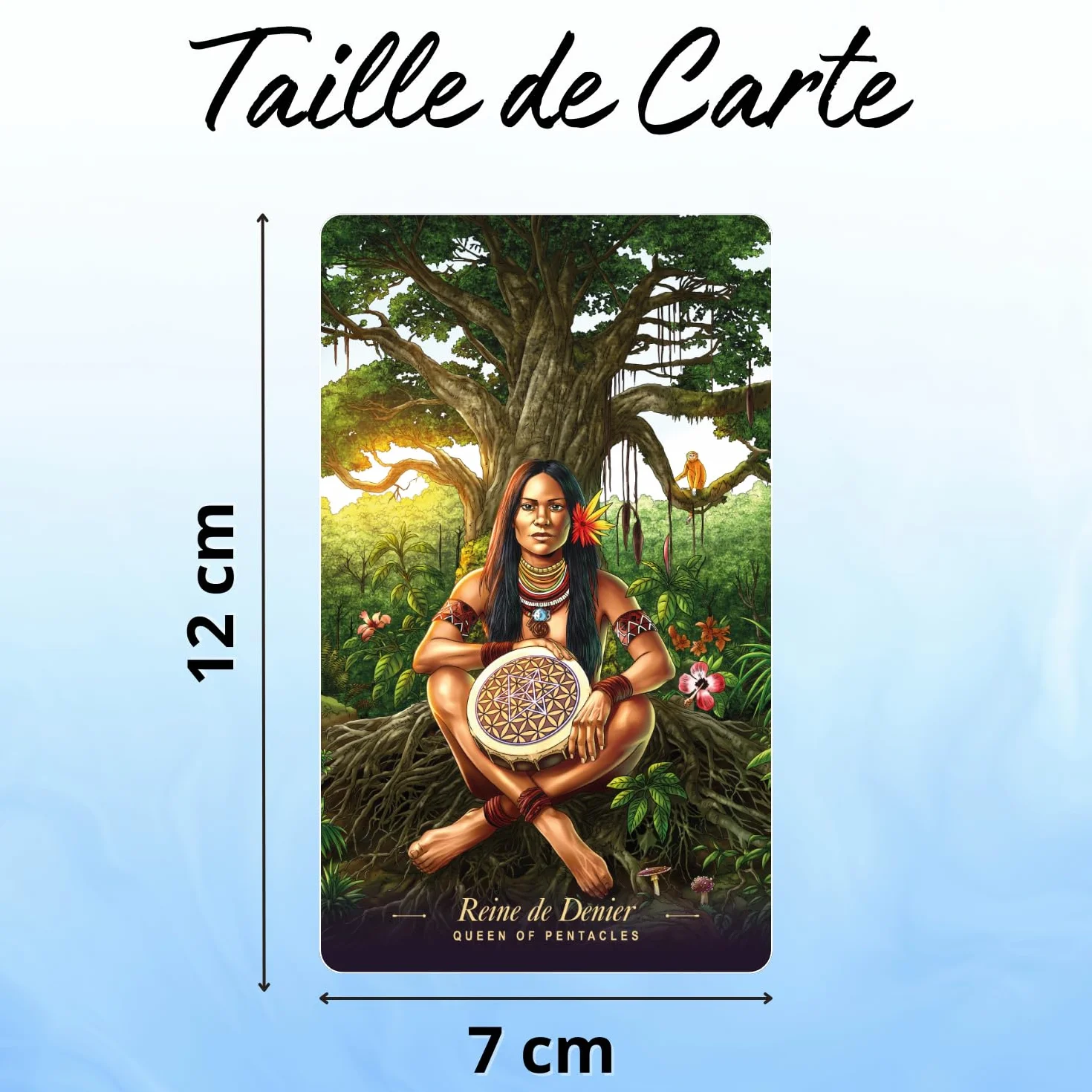 Tarot des Miroirs du Monde – 78 Cartes + Livret 200 Pages – Tarot Divinatoire