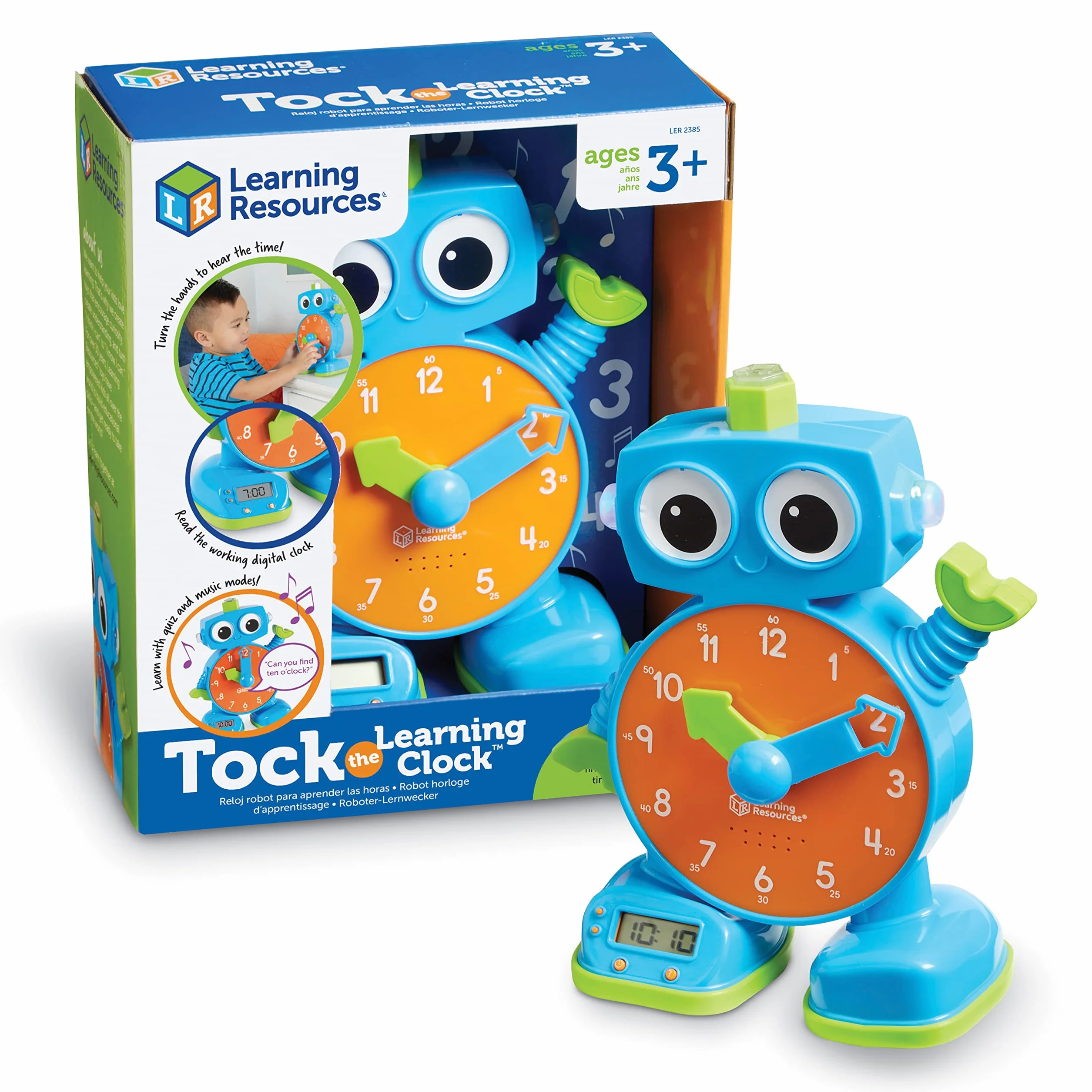 Learning Resources Horloge d’Apprentissage Tac