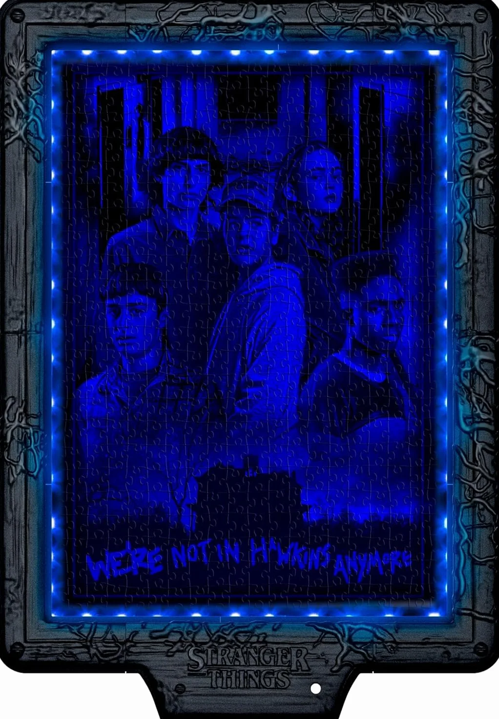 Puzzle Cadre Lumineux Stranger Things Démogorgon 520 Pièces
