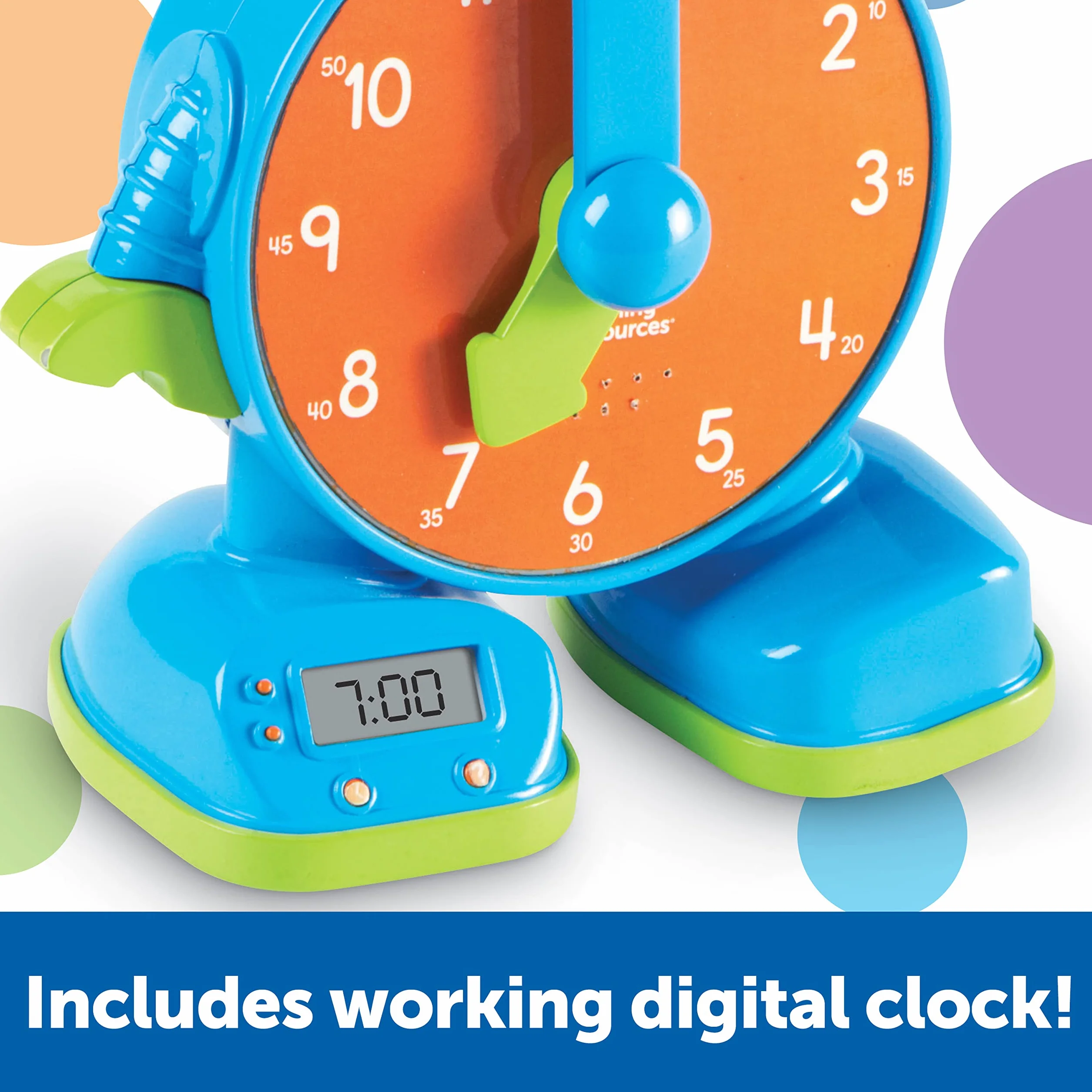 Learning Resources Horloge d’Apprentissage Tac