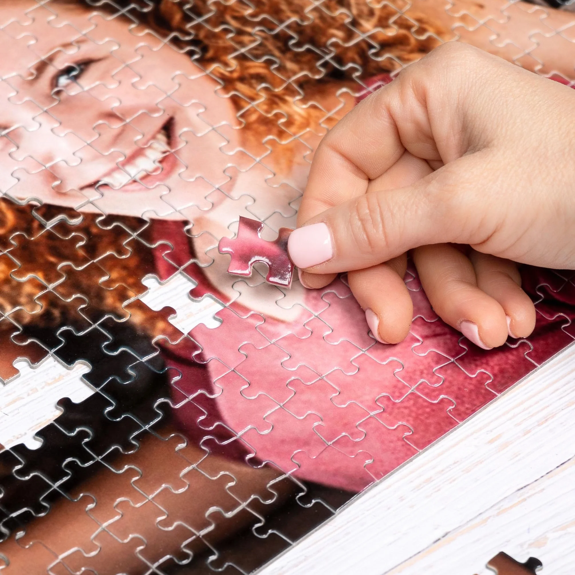 Puzzle Personnalisé 1000 Pièces 69 x 49 cm Photo Texte Cadeau Original