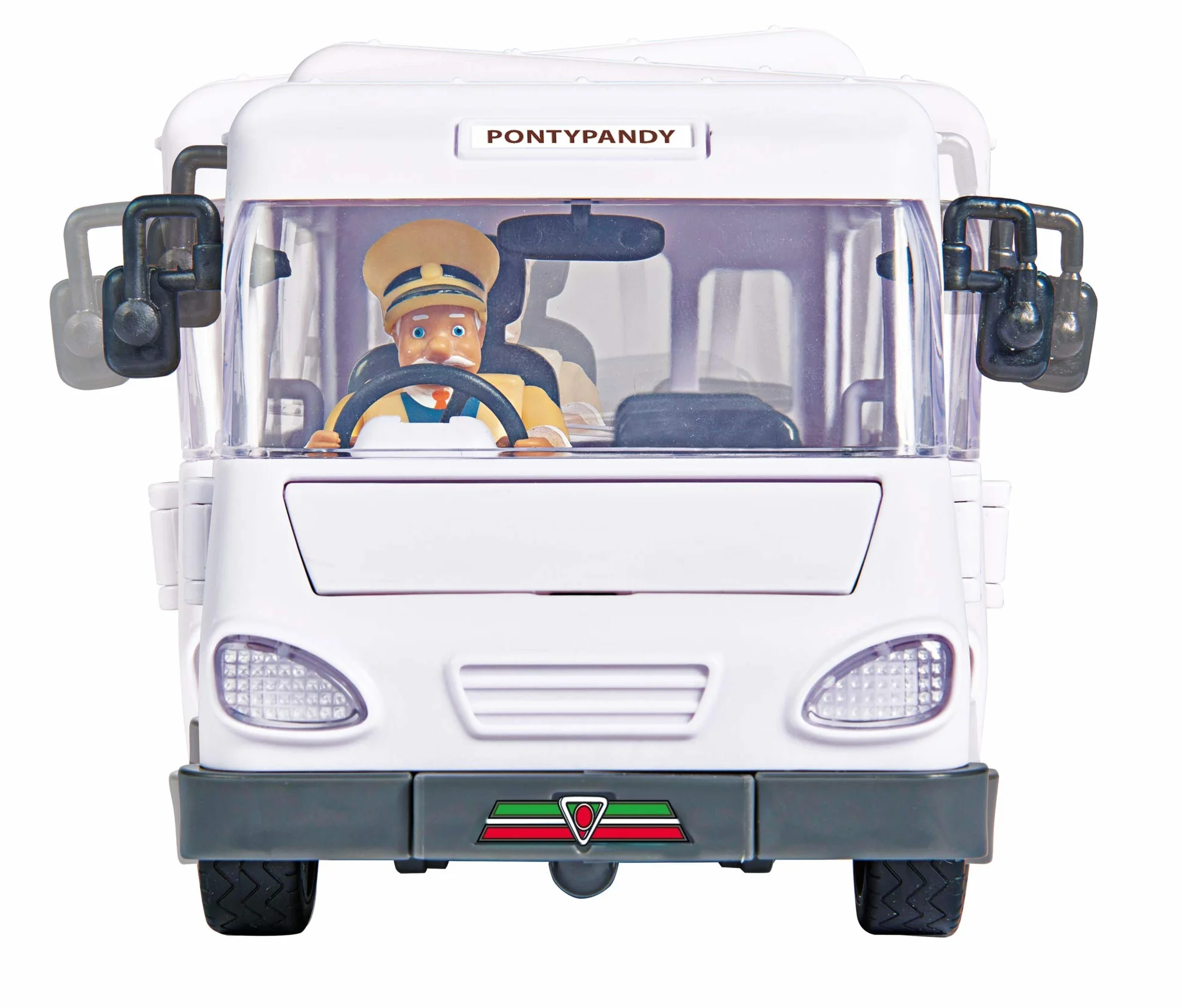 Fireman Sam Trevors Bus 20cm avec Figurine Trevor 6cm
