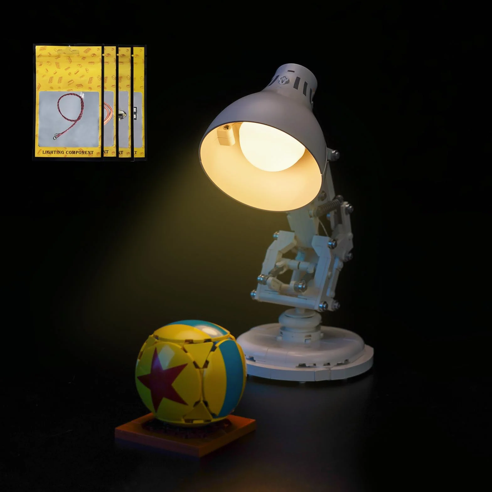 Kit d'éclairage LED compatible Lego 21357 Ideas Pixar Luxo Jr.