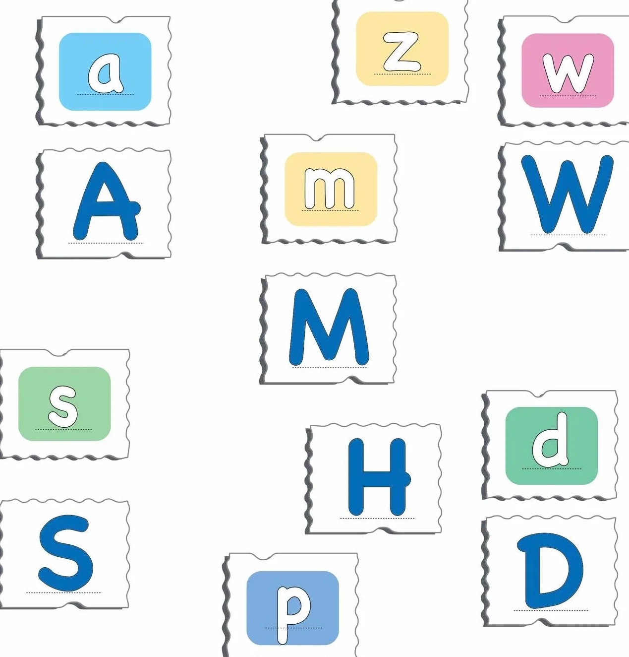 Larsen Puzzles MemoPuzzle Alphabet Puzzle Cadre éducatif 3-6 Ans