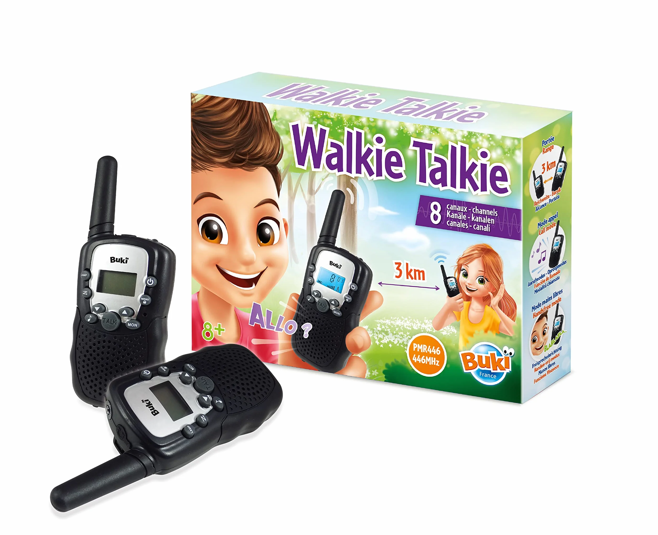 Buki TW01 Walkie Talkie 22.5 x 6.5 x 22 cm
