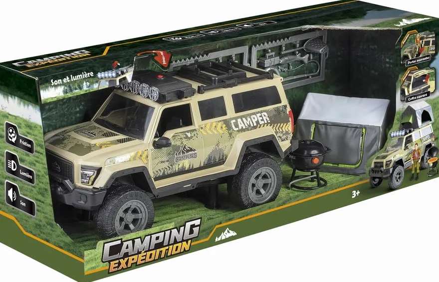 VEHICULE 4X4 Camping FR avec Son ET Lumiere
