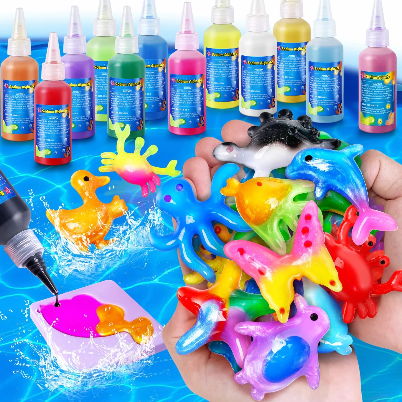 Magic Water Elf DIY Aqua Fairy Activites Manuelles 20 Bouteilles pour Enfants