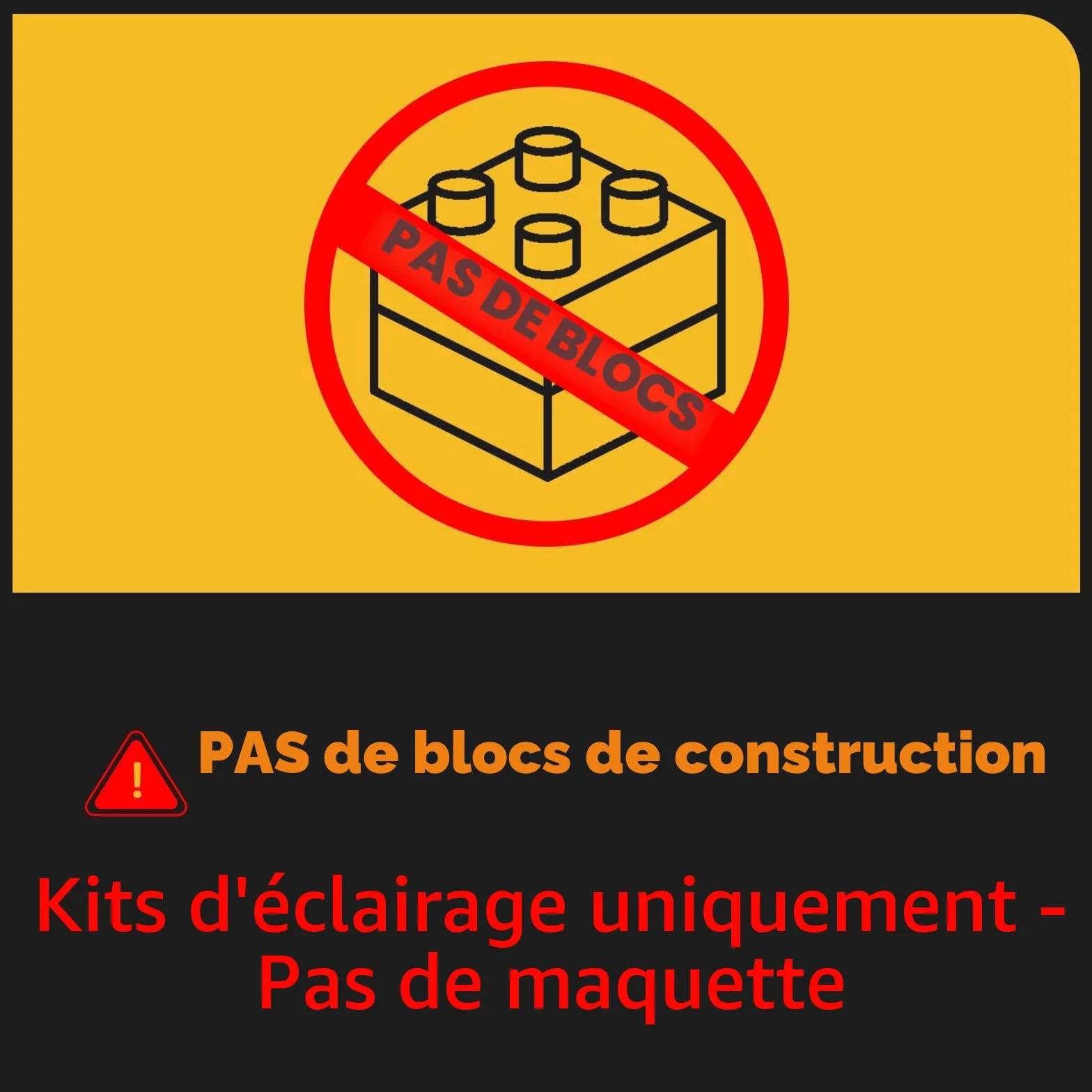 Kit d'éclairage LED Compatible Lego Speed Champions Flash McQueen 77255 Blocs de Construction