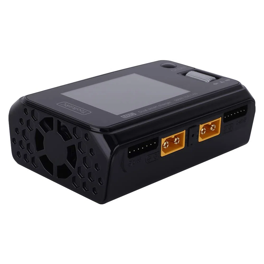 Chargeur d'équilibrage de batterie LiPo pour ToolkitRC M6D 500 W 15 A DC Dual Channel Chargeur Déchargeur pour batterie Lipo 1-6S modèle FPV