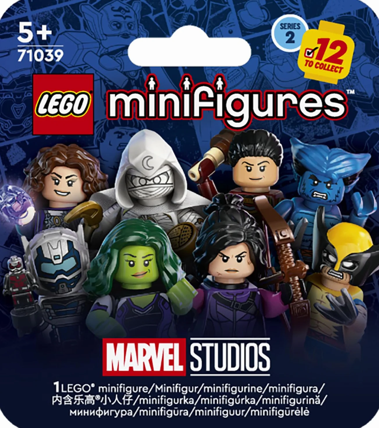 Lego 71039 Marvel Série 2 Figurine Moon Knight à collectionner