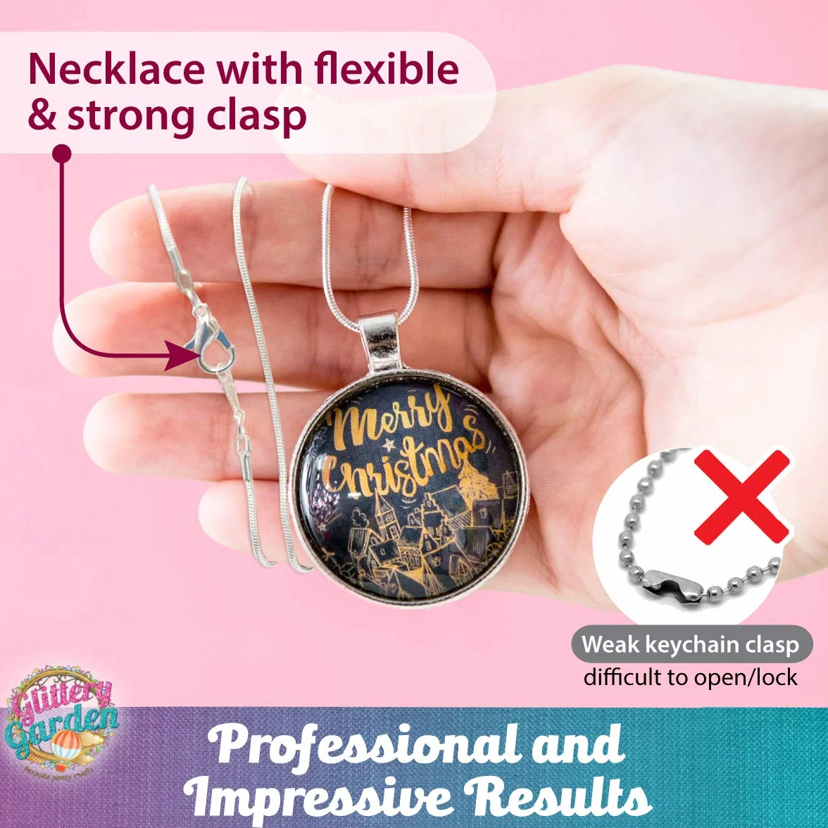 Kit Fabrication de Bijoux pour Filles - Bricolage Collier Pendentif Bracelet avec Perles de Verre et Charms