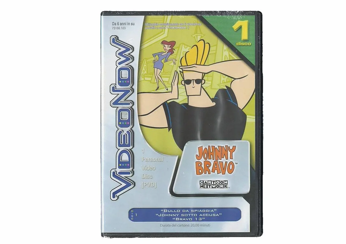 VideoNow PVD Johnny Bravo 3 Episodes